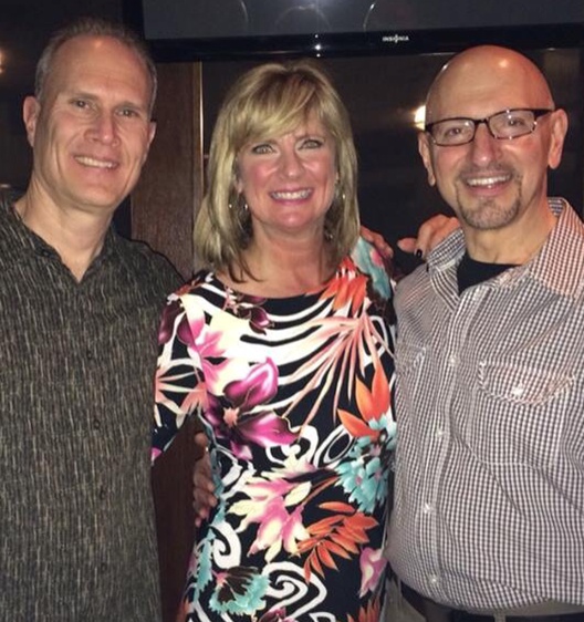 Spicy Rhyme Band Members; Dave, Lise', and Craig